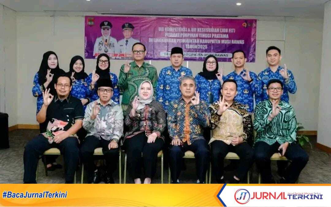 Bupati Musi Rawas, Hj. Ratna Machmud, menghadiri secara langsung kegiatan Uji Kompetensi dan Uji Kesesuaian (Job Fit) Pejabat Pimpinan Tinggi Pratama di lingkungan Pemerintah Kabupaten Musi Rawas Tahun 2025