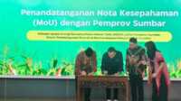 Agri Youth Talks 2025 di Auditorium Gubenuran Sumbar, Kamis (18/09/2025). (Foto Adpim Sumbar).