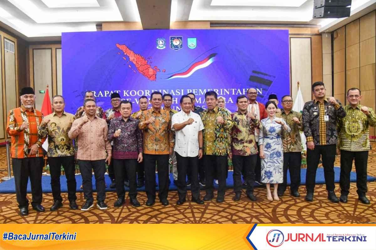 Rakor Pemerintahan se-Sumatera di Batam, Kepulauan Riau, Minggu (21/9/2025). (Foto Adpim Sumbar).