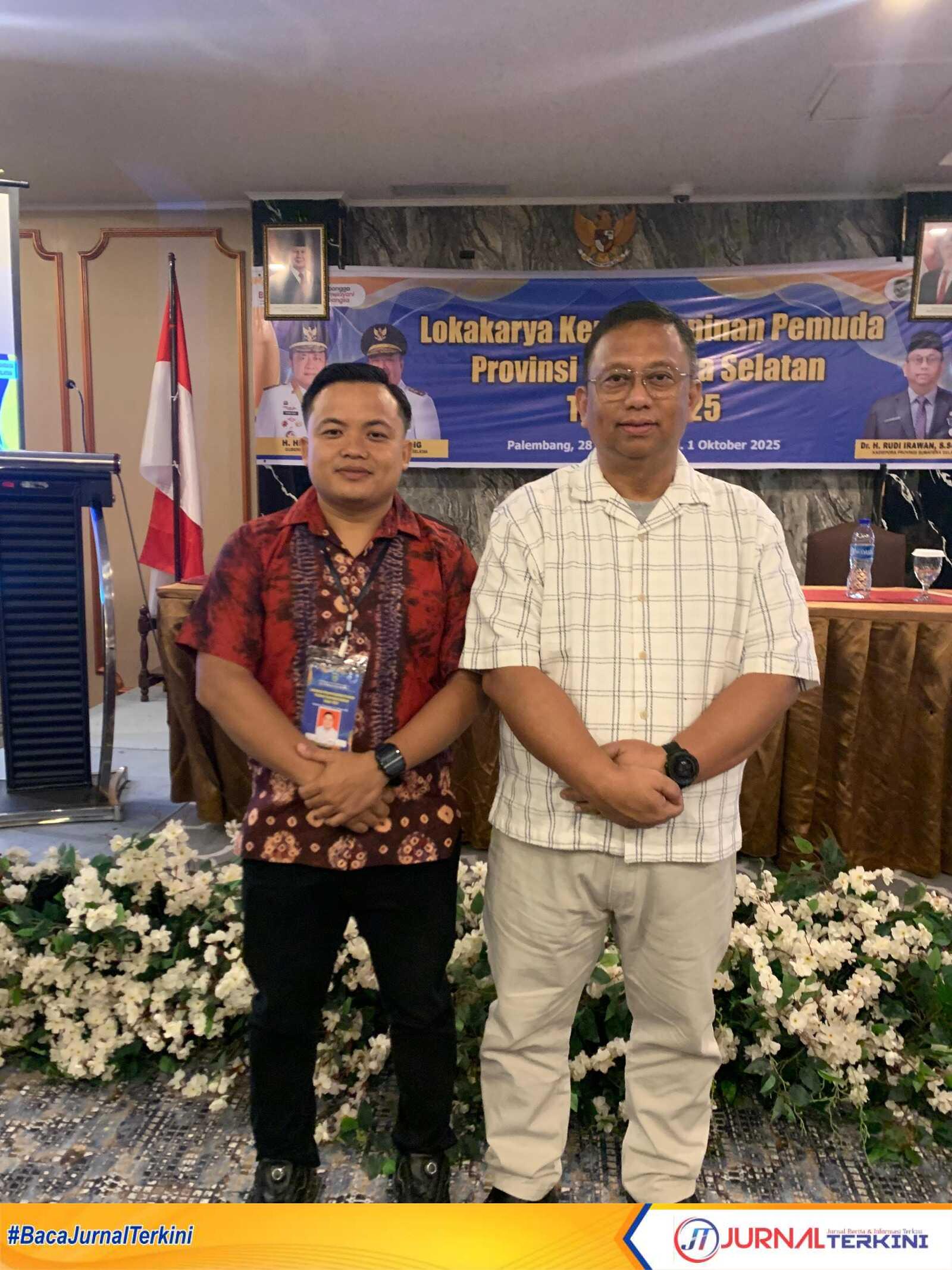IMG-20250929-WA0149 Soni Permata Subuh, untuk mengikuti Lokakarya Kepemimpinan Pemuda Berprestasi Provinsi Sumatera Selatan (Sumsel) Tahun 2025.