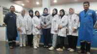 mahasiswa magang di pt timah Mahasiswa Fisika dari Universitas Bangka Belitung (UBB) magang di Divisi Processing & Refinery PT Timah pada Juli–November 2025. (Timah)