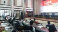 result_IMG-20250927-WA0044 Gubernur Sumbar, Mahyeldi Ansharullah saat menghadiri Rakorsi KONI Sumbar 2025. (Foto Adpim Sumbar).