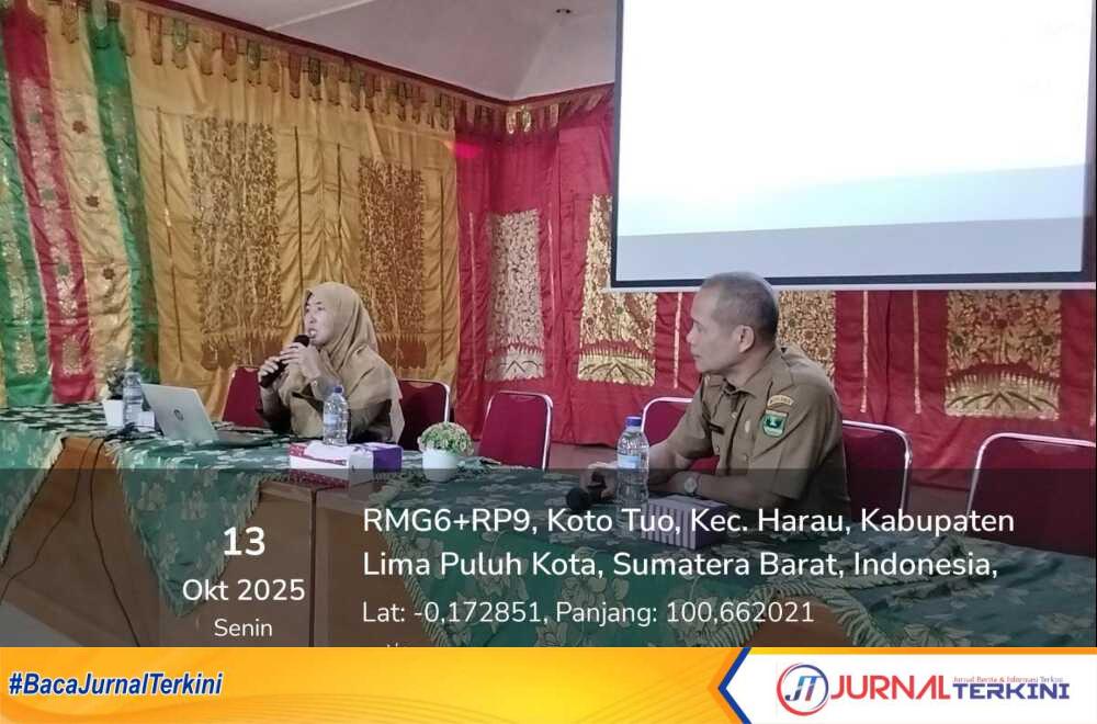 Adobe Express - file Kegiatan pelatihan mendalam model OJT di SMAN 1 Harau. (Dok SMAN 1 Harau).