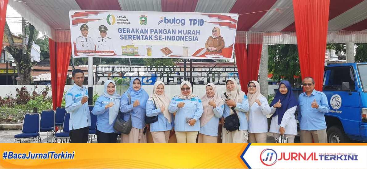 TPID gelar gerakan pangan murah di Kec Kubung. (Foto DiskominfokabSolok).