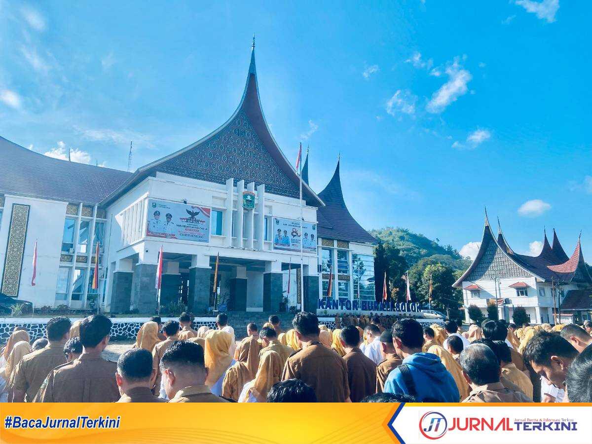 Apel pagi lingkup Pemkab Solok. (DiskominfokabSolok).