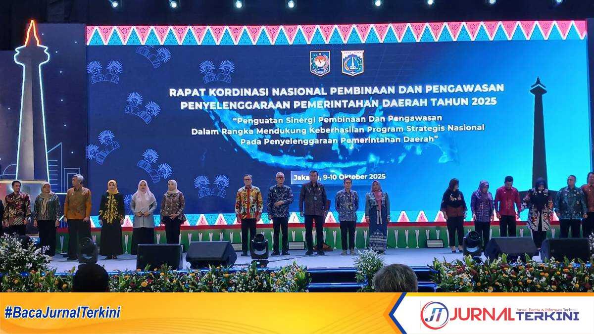 Rakorwasnas 2025 yang digelar di Hotel Pullman Jakarta Central Park, Kamis (9/10/2025). (Foto Adpim Sumbar).