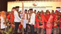 Pengukuhan Pengurus Gebu Minang Kota Padang. (Foto Kominfo Padang).