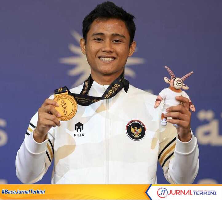 Furgon Habil Winata, Peraih mendali emas di Asia Youth Games Bahrain 2025. (Foto Adpim Sumbar).
