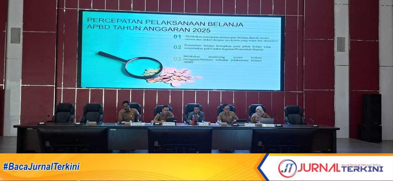 Rakor Pengadaan barang/jasa Pemko Padang. (Foto Kominfo Padang).