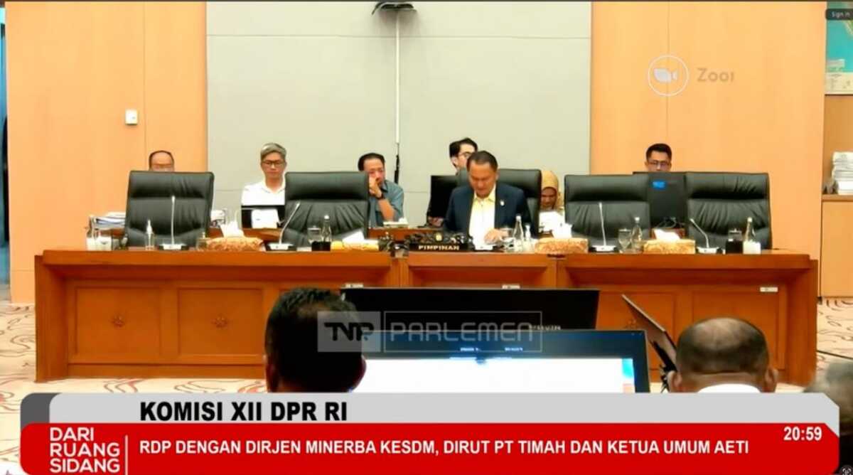 RDP pt timah-komisi xii dpr