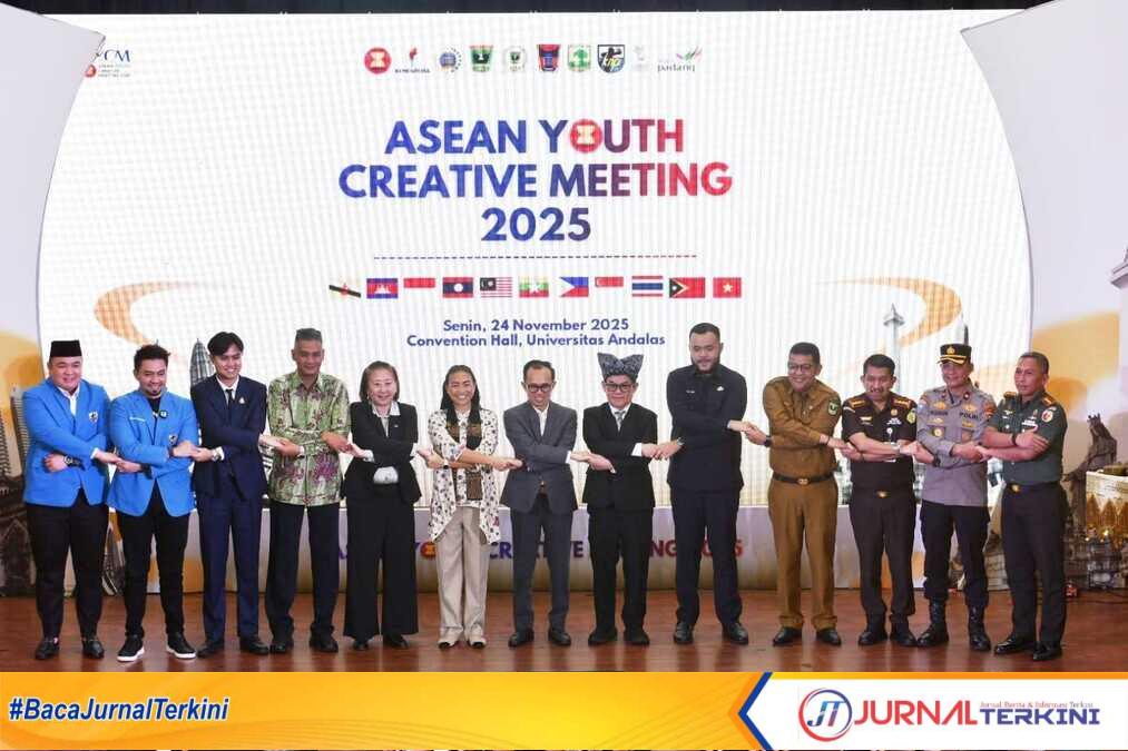 Kegiatan AYCM 2025 resmi digelar di Universitas Andalas, Padang. (Foto Kominfo Padang).