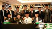 result_IMG-20251114-WA0099 (1) Gubernur Sumbar, Mahyeldi Ansharullah (Tengah, Baju Putih)saat membuka sidang Konferensi Wakaf Internasional di Hotel Truntum, Padang. (Foto Adpim Sumbar).