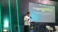 result_IMG-20251119-WA0076 Gubernur Sumbar, Mahyeldi Ansharullah saat membuka Temu Responden dan Diseminasi Laporan Ekonomi Sumbar 2025. (Foto Adpim Sumbar).