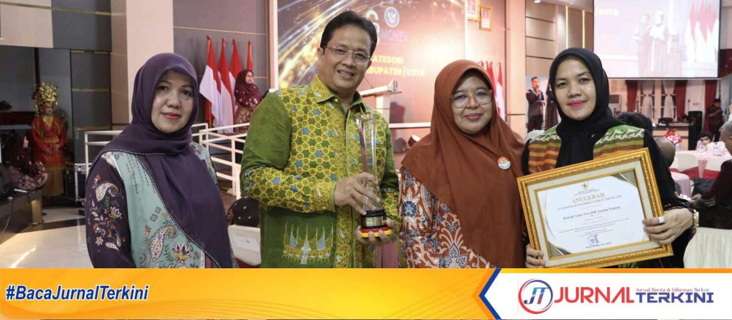 RSJ Prof. HB. Saanin Raih Peringkat I Badan Publik Informatif Sumbar 2025. (Dok ist).