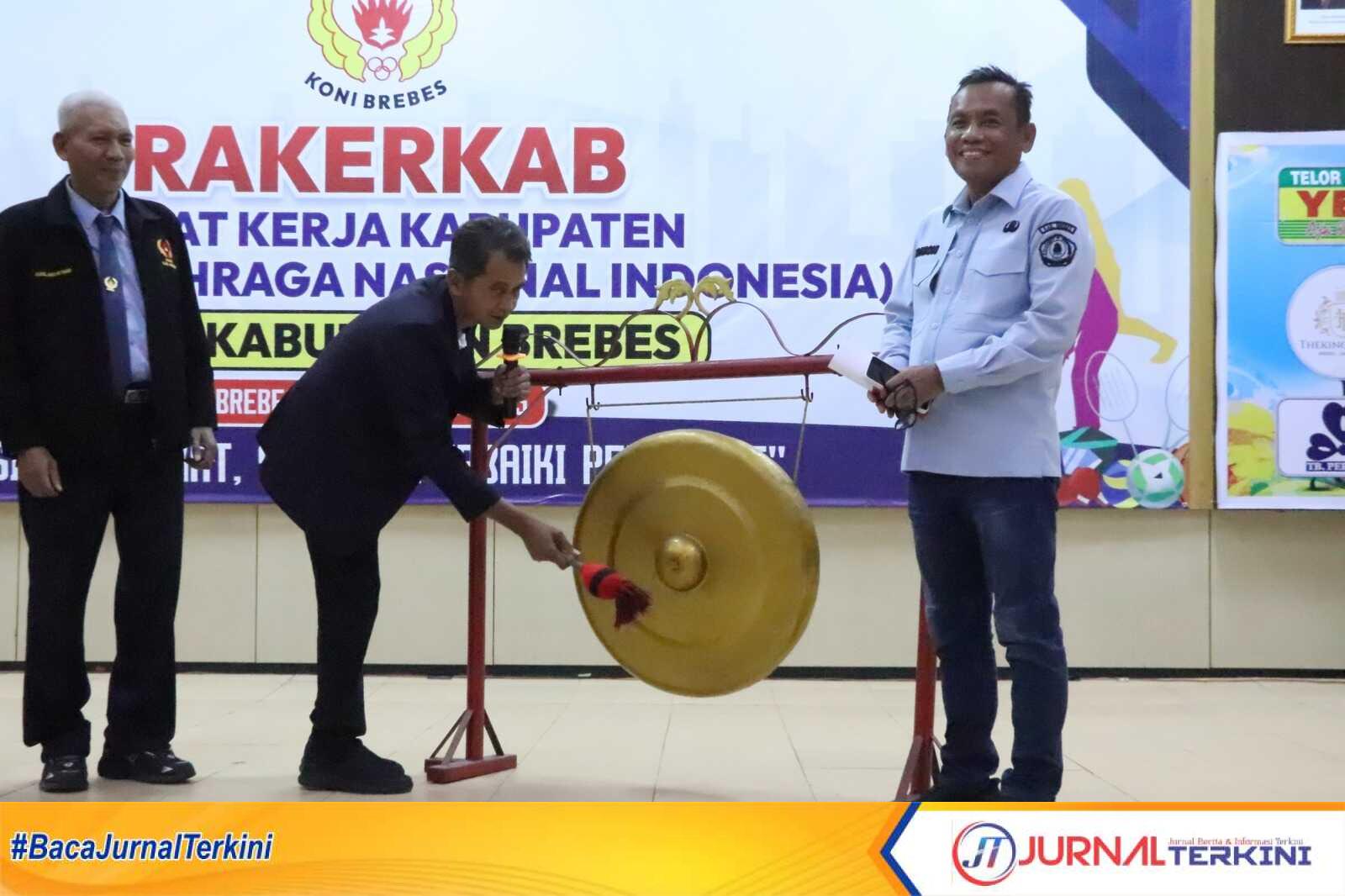 KONI Kabupaten Brebes gelar Rakerkab, Sabtu (27/10). (Sumber Foto: Humas Pemkab Brebes)
