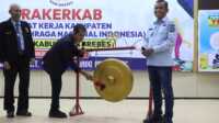 KONI Kabupaten Brebes gelar Rakerkab, Sabtu (27/10). (Sumber Foto: Humas Pemkab Brebes)