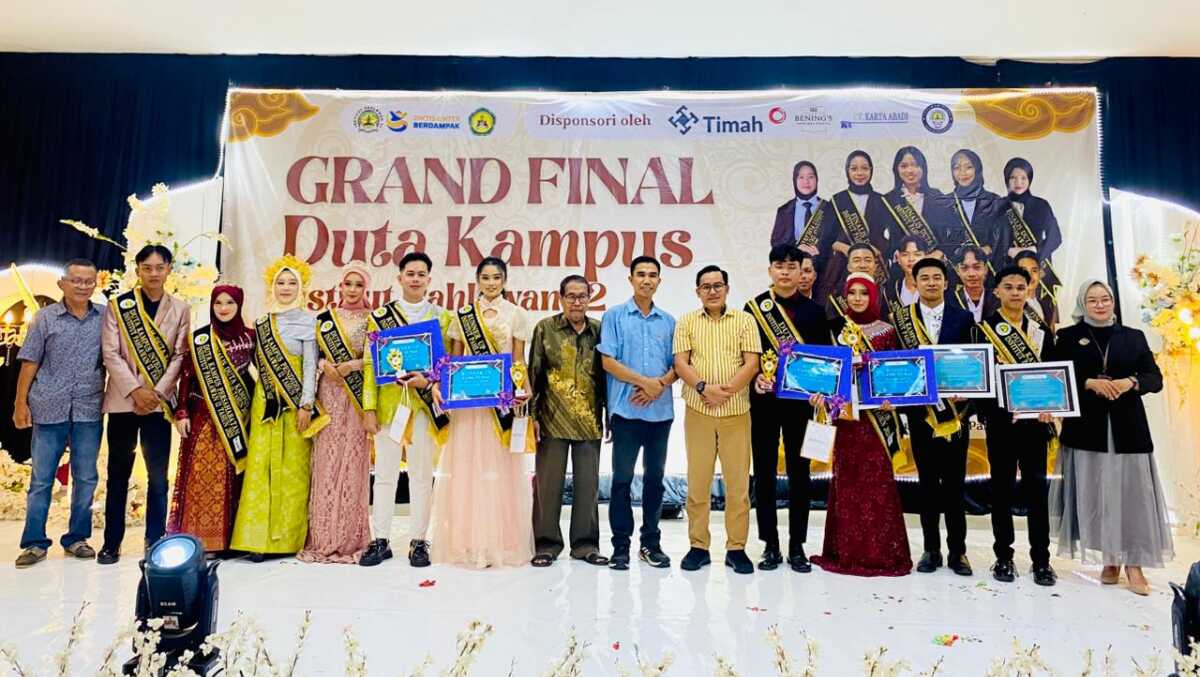 PT Timah Tbk menjalin sinergi strategis bersama Institut Pahlawan 12 melalui penguatan Program Duta Kampus, sebuah wadah pembinaan yang dirancang untuk mencetak generasi muda berintegritas dan berdaya saing tinggi. (Timah)