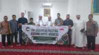 Bantuan untuk Korban Banjir Sumbar dari Warga Palestina. (Foto Adpim Sumbar).