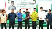 Wali Kota Padang, Fadly Amran menghadiri kegiatan Silaturahmi PW Muhammadiyah dengan Ketua PP Muhammadiyah. (Foto Istimewa).