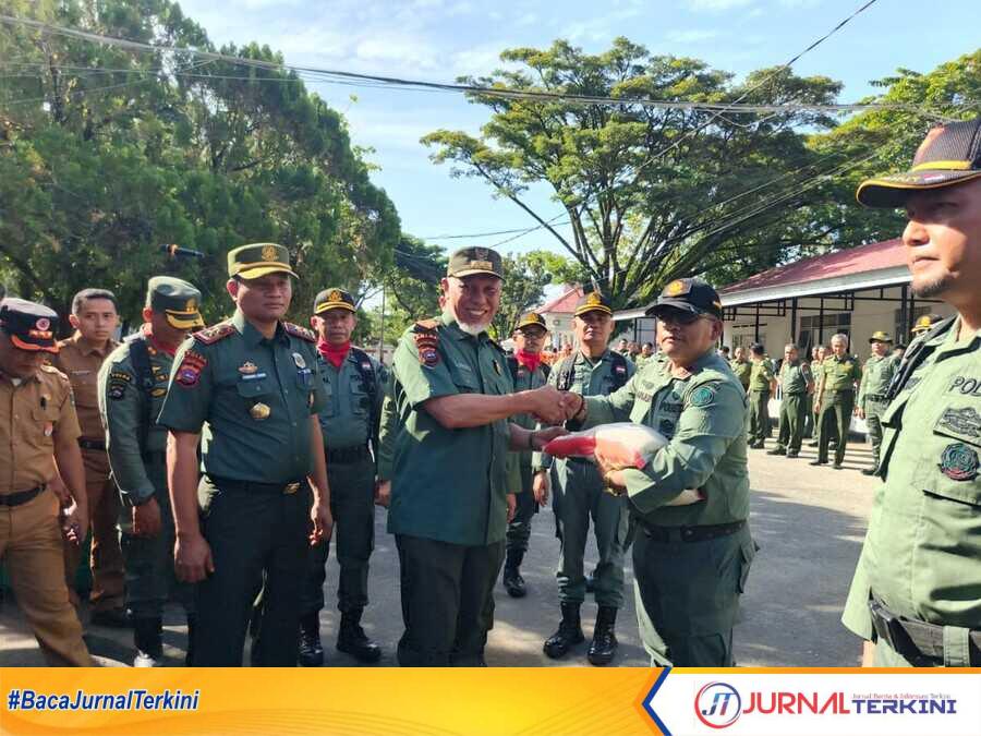 Upacara HUT Polhut ke-59 di Sumbar. (Foto Adpim Sumbar).