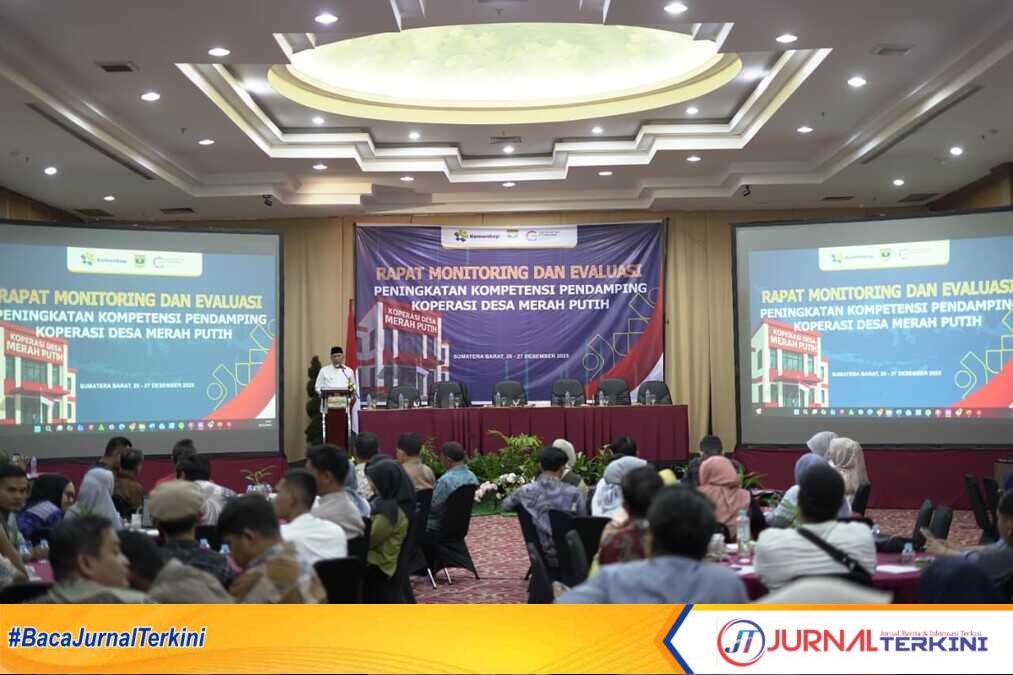 result_IMG-20251226-WA0020 Rapat Monev Pendampingan Koperasi Desa/Kelurahan Merah Putih di Sumbar tahun 2025. (Foto Adpim Sumbar).