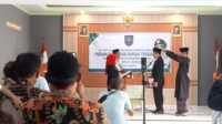 Pelantikan Perangkat Desa Dukuh Tengah, Kecamatan Margasari