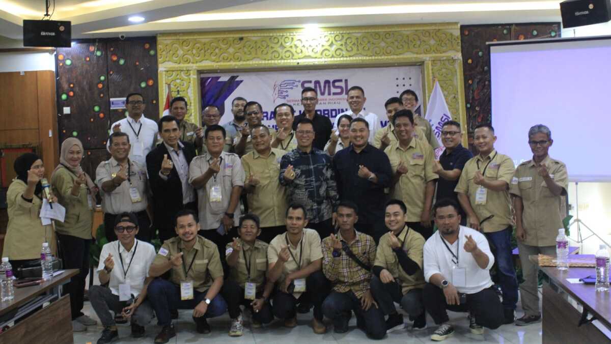 Rakor SMSI Kepri dihadiri jajaran pengurus tingkat provinsi dan Ketua dan sekretaris kabupaten kota (SMSI Kepri)