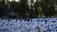 Kegiatan Isra Mi'raj di SMAN 1 Padang Panjang. (Foto Istimewa).