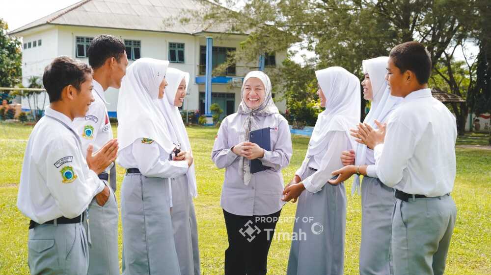 Pemali Boarding School, salah satu program TJSL PT Timah. (Timah)