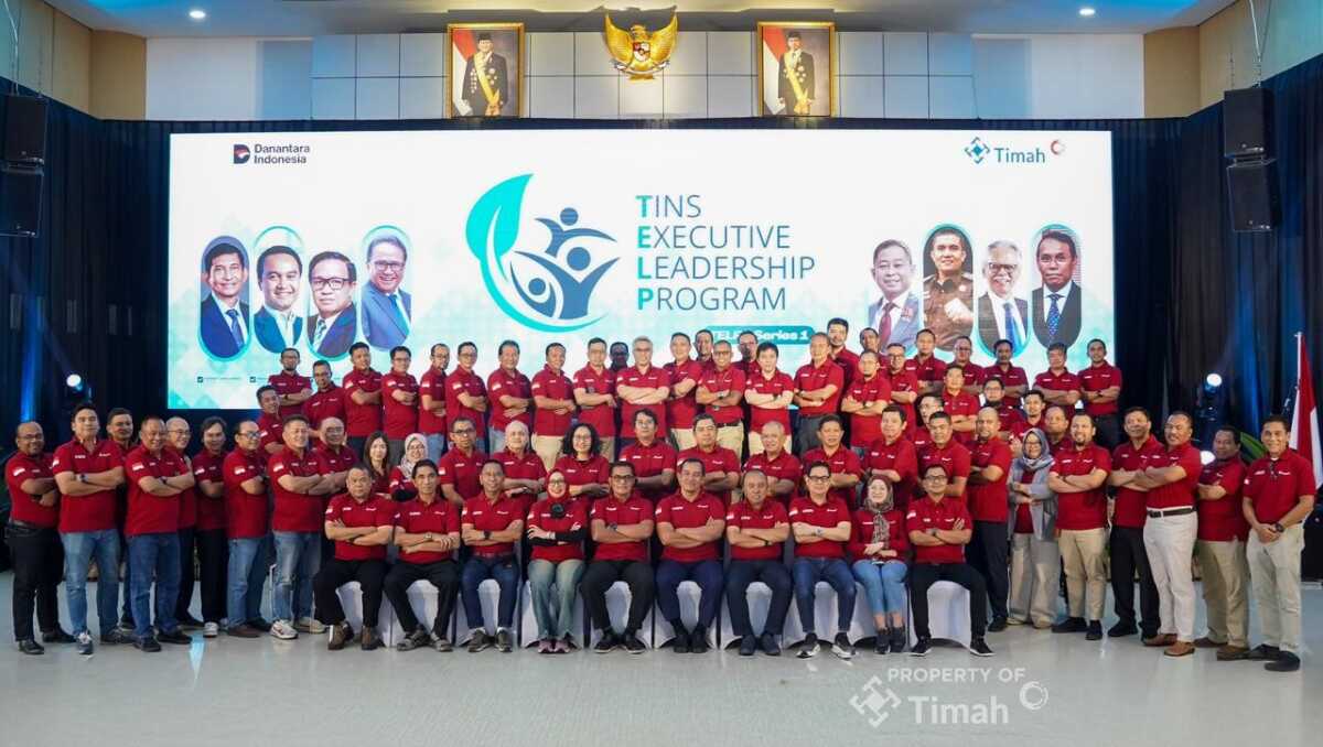 PT Timah Tbk menyelenggarakan TINS Executive Leadership Program (TELP) Series 1 bertajuk “Leading Transformation for Sustainable Enterprise Value” di Graha Timah, Kamis-Sabtu (5-7/2/2026). (Timah)