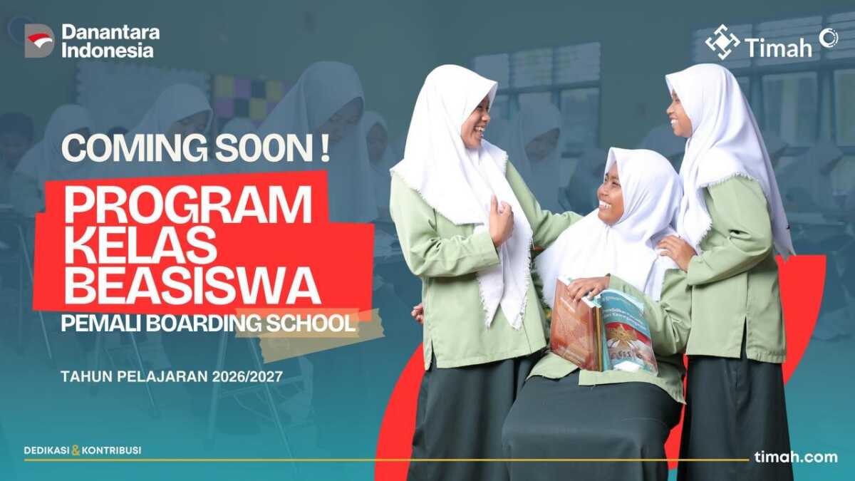 kelas beasiswa Pemali Boarding School