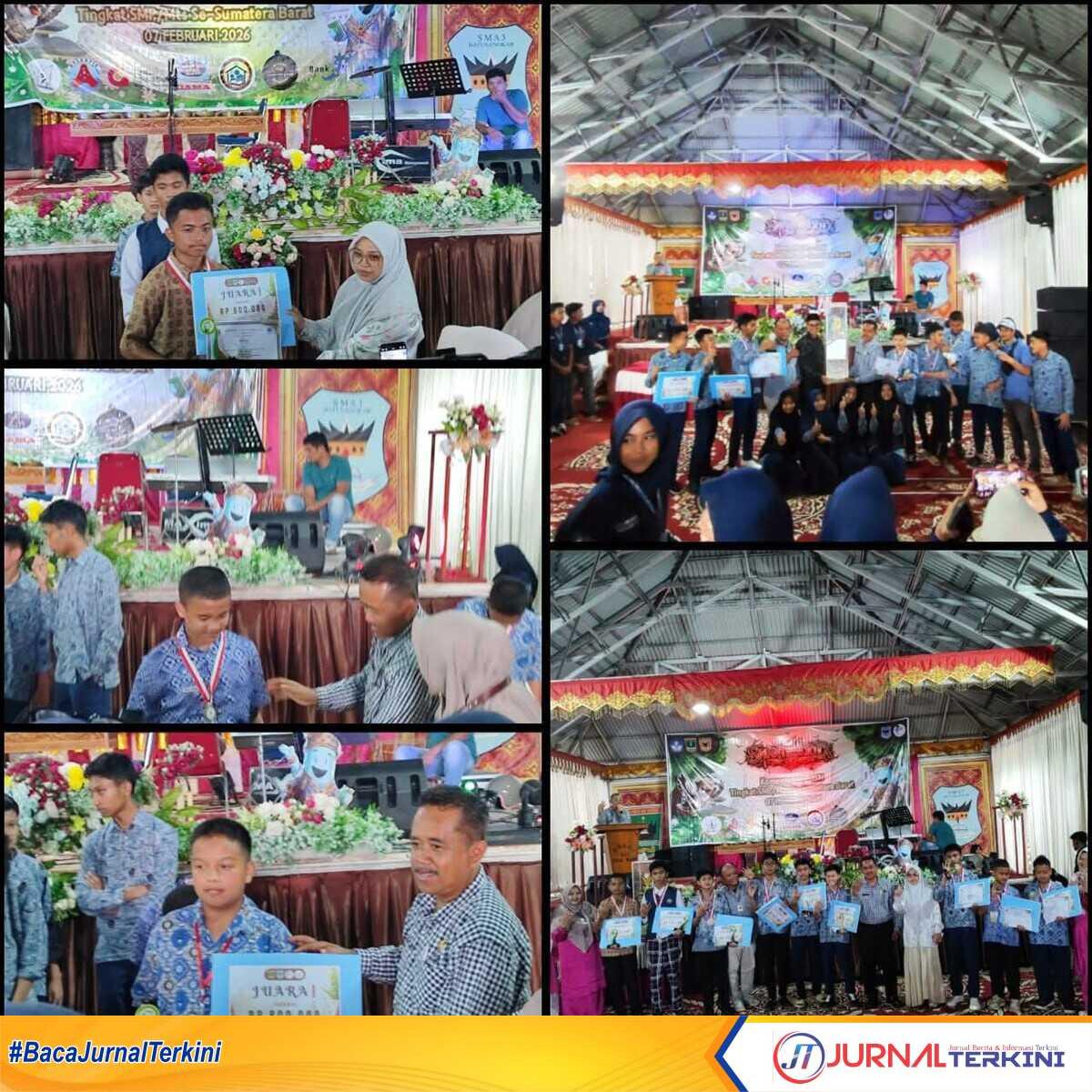 Kegiatan pra OSN tingkat SMP/MTs se-Sumbar. (Dokumen istimewa).