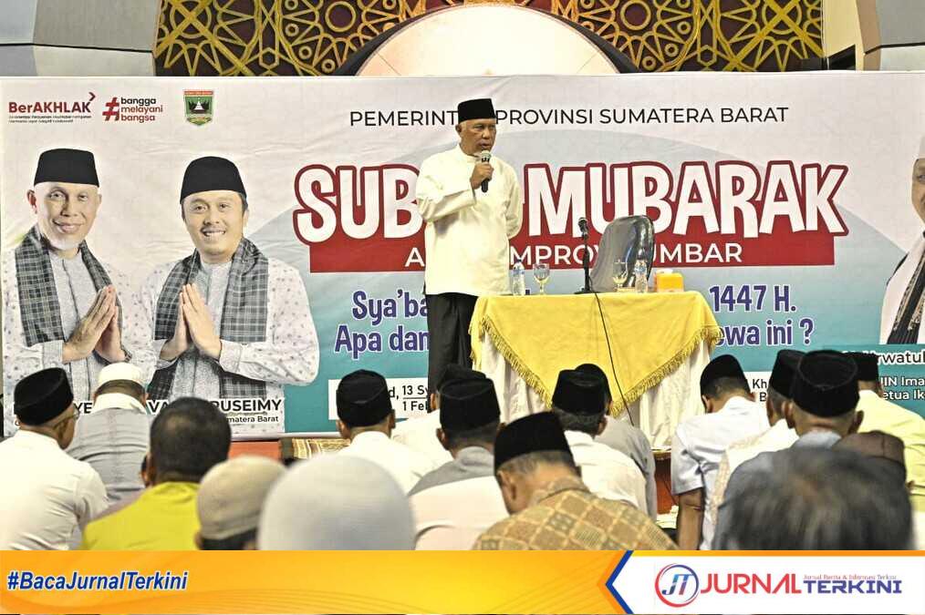 Kegiatan Subuh Mubarokah ASN Pemprov Sumbar. (Adpim Sumbar).