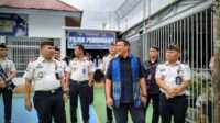 Kakanwil Ditjenpas Sumbar saat mengunjungi Lapas kelas III Suliki. (Foto Istimewa).