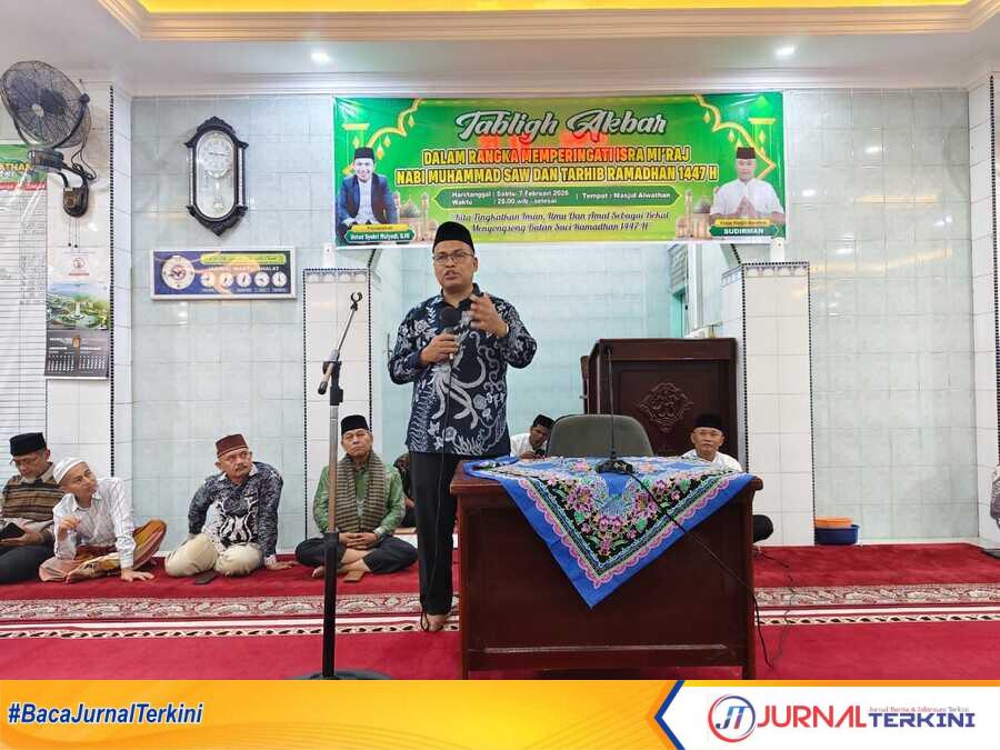 Kegiatan Peringatan Isra Mi'raj di Masjid Al Wathan, Limau Manis, Kota Padang. (Foto Adpim Sumbar).
