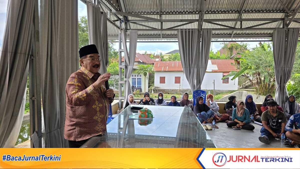 M. Shadiq Pasadigoe, melaksanakan Kunjungan Daerah Pemilihan di Lap Gumarang, Batusangkar. (Foto: Istimewa).