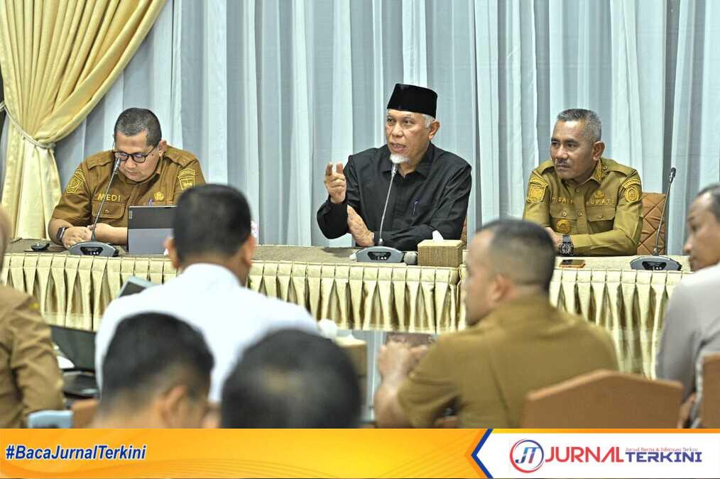 Pemprov Sumbar gelar rakor sinkronisasi pembangunan bersama Pemerintah Kab Lima Puluhkota. (Foto Adpim Sumbar).