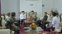 Rakor bersama Menteri Perhubungan RI terkait mudik lebaran di Sumbar. (Foto Adpim Sumbar).