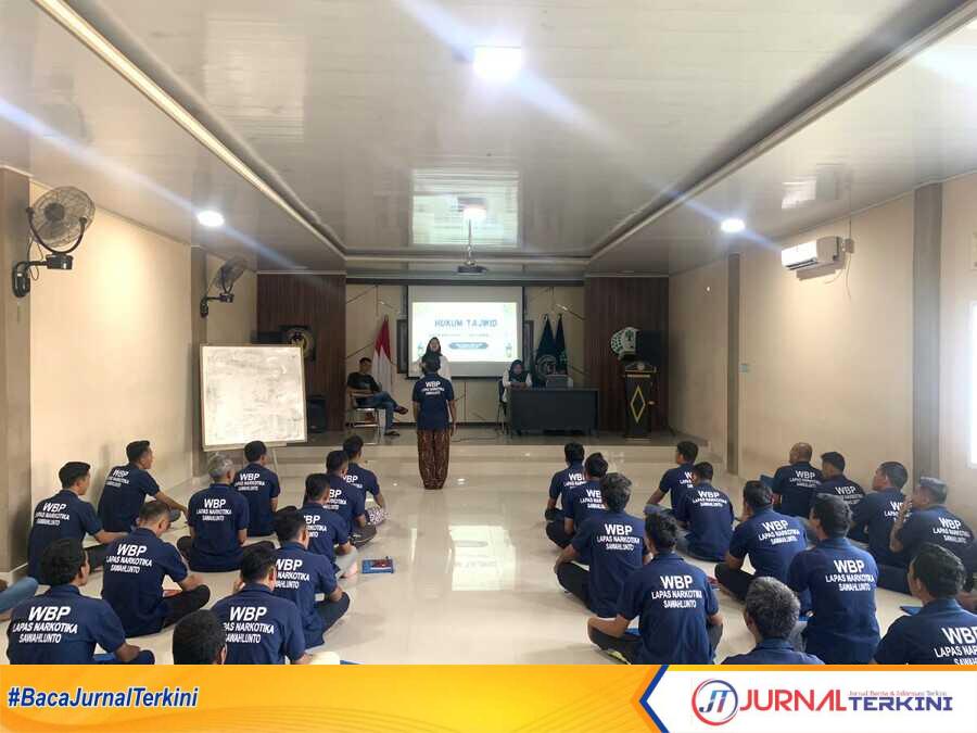 Warga Binaan di Lapas Narkotika Sawahlunto. (Foto Dion/Jurnalterkini.id).