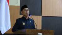 Ket Foto: Bupati Inhil H Herman saat memberikan sambutan