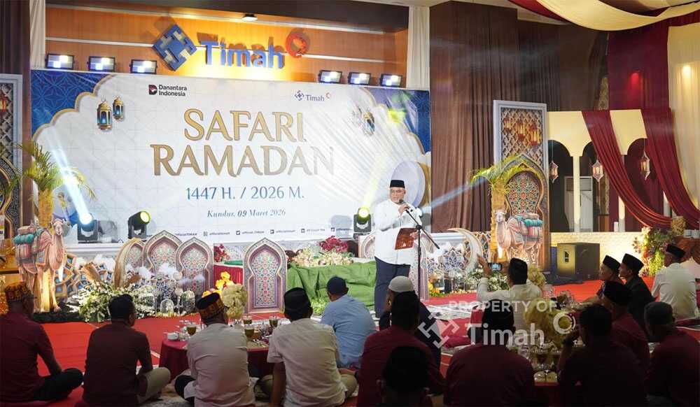 pt timah bantu marbot masjid di kundur karimun