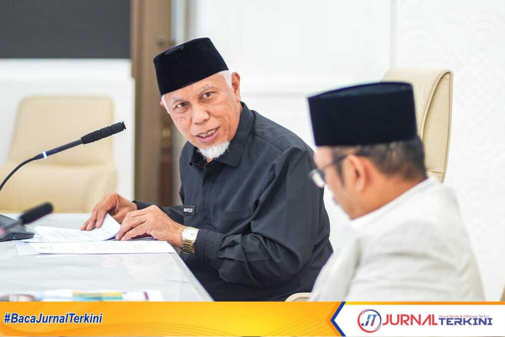Pertemuan Gubernur Sumbar, Mahyeldi Ansharullah bersama Kementerian PPN/Bappenas di Jakarta. (Foto Adpim Sumbar).