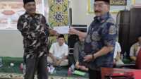 M Shadiq Pasadigoe saat menghadiri syukuran WASERBU. (Foto Istimewa).