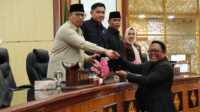 Rapat paripurna DPRD Kota Padangpanjang LKPj Walikota TA 2025. (Foto Dion/Jurnalterkini. id).