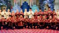 Bupati Musi Rawas, Ratna Machmud, bersama Wakil Bupati Suprayitno menghadiri kegiatan ramah tamah bersama Gubernur Sumatera Selatan, Herman Deru, di Griya Agung, Minggu (22/03/2026).