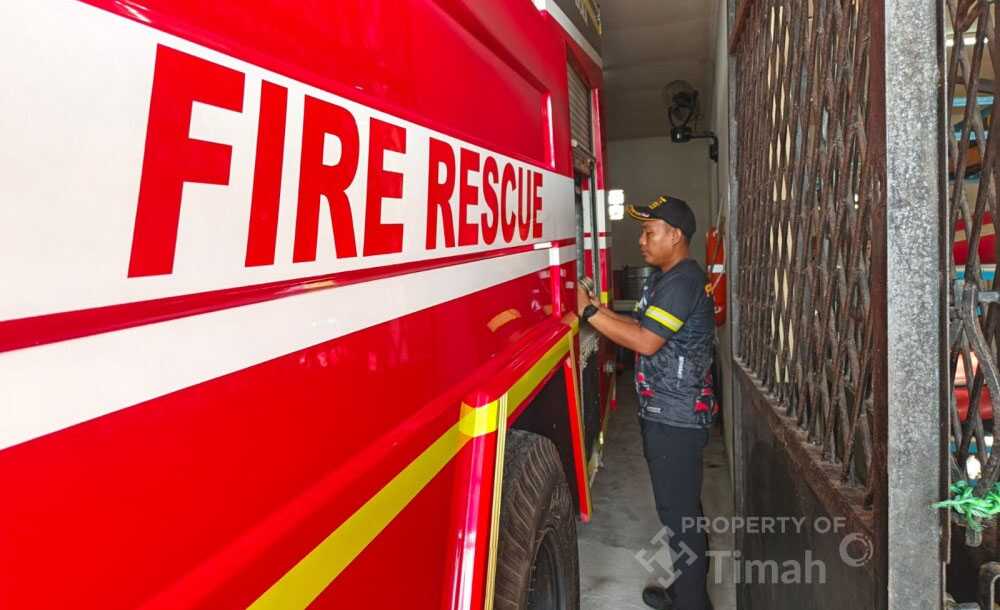 damkar pt timah Damkar PT Timah siaga bencana 24 jam