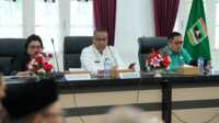 Rapat Dengar Pendapat bersama DPD RI di Auditorium Gubernuran. (Foto Adpim Sumbar).