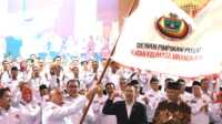 Pengukuhan Pengurus Dewan Pimpinan Pusat Ikatan Keluarga Minang periode 2025–2030. (Foto Adpim Sumbar).