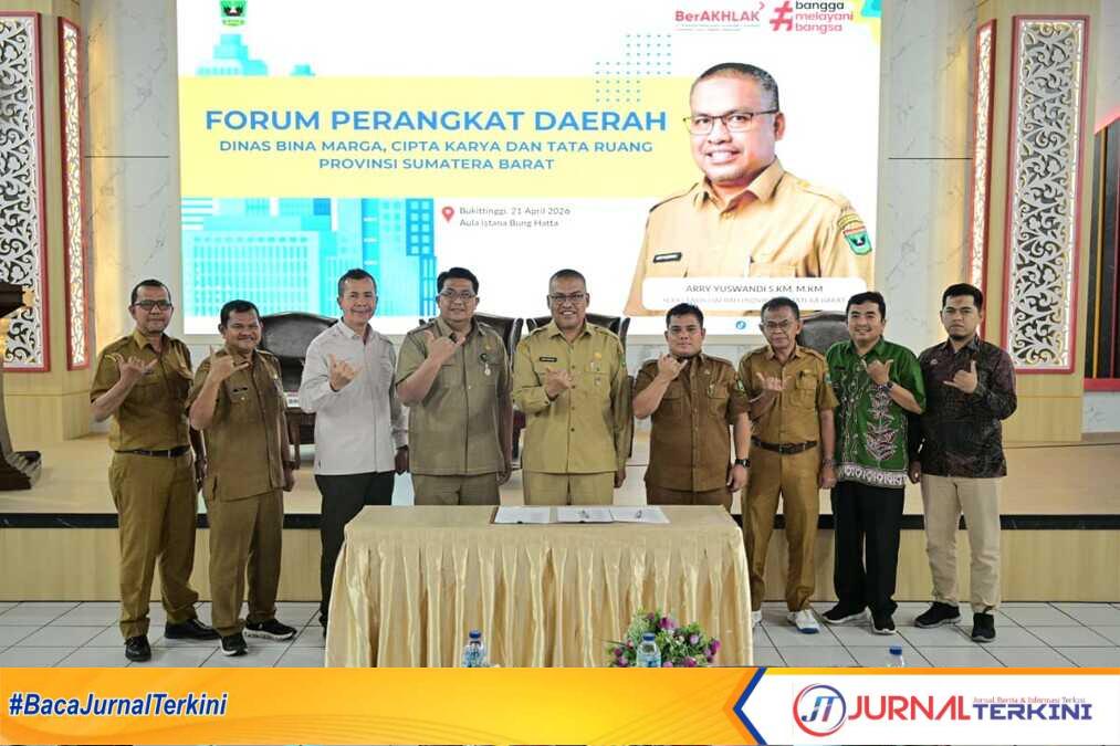 Forum Perangkat Daerah urusan BMCKTR se-Sumbar. (Foto Adpim Sumbar).