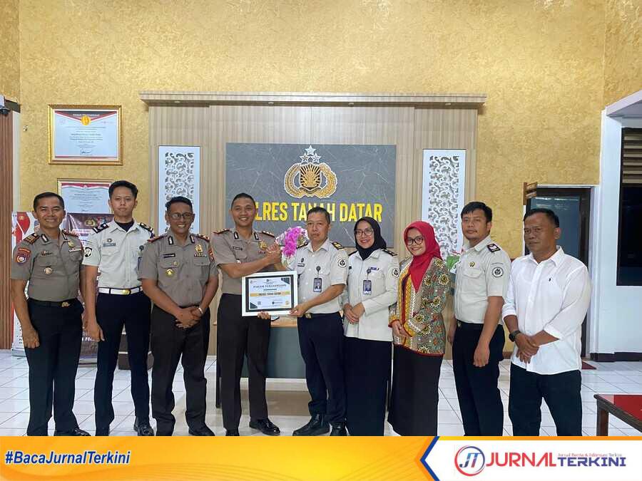 Apresiasi dari Instansi terkait kepala Rutan Batusangkar. (Foto Dion/Jurnalterkini.id).